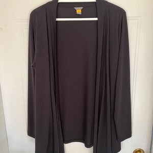 Eddie Bauer Black Women's large Cardigan